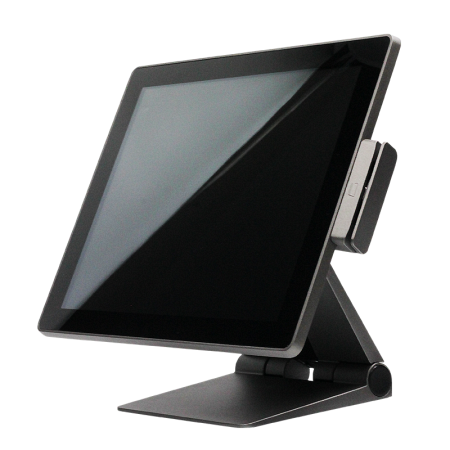 Poindus VariPOS 250S (Celeron 3955U / 4GB / 128GB SSD / P-Cap Touch / White- Grey Color / MSR)