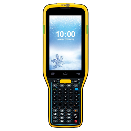 Терминал сбора данных CipherLAB RK95-2M-52K COLD (NFC, Bluetooth, Wi-Fi, двумерный считыватель средней дальности - Zebra SE4750MR,GMS, в комплекте с кабелем SNAP-ON и БП)